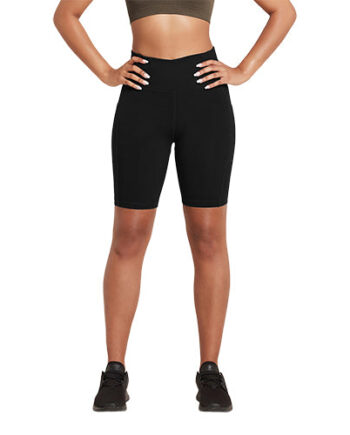 Boody   Quot  High-waist Shorts Sort Str    Motivate