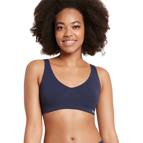 Boody Shaper Crop Bra Navy Str Xs
