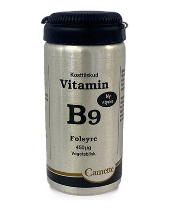 Camette B9 Vitamin Folsyre  450mcg