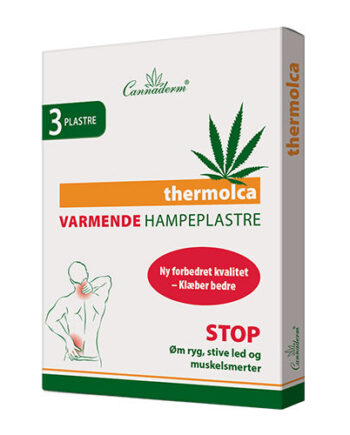 Cannaderm Varmende Hampeplastre   Stk 10x14 Cm Thermolca