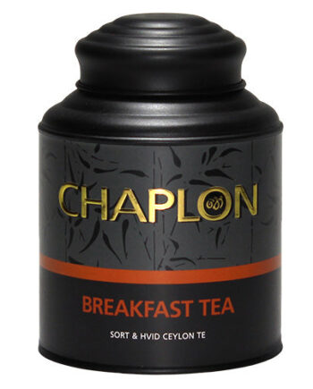 Chaplon Breakfast Sort Hvid Te Dåse  økologisk
