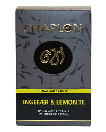 Chaplon Ingefær   Lemon Te  Refill 100     æske  økologisk