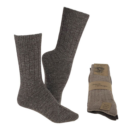 Clemente Strømper Brun Beige Str 39 42 -pak