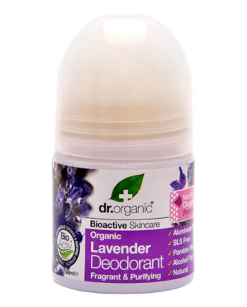 Dr  Organic Deo Roll On Lavender Dr