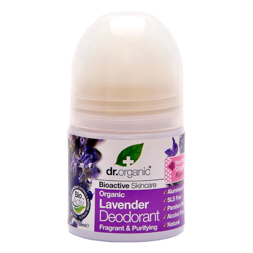 Dr Organic Deo Roll On Lavender Dr