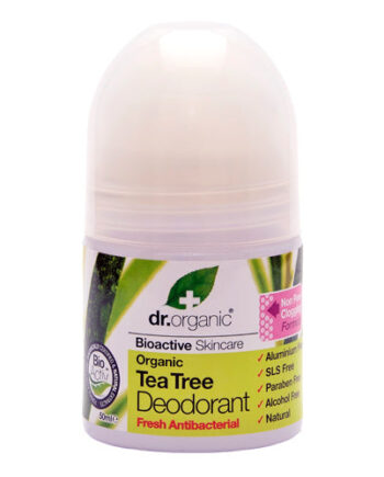 Dr  Organic Deo Roll On Tea Tree Dr