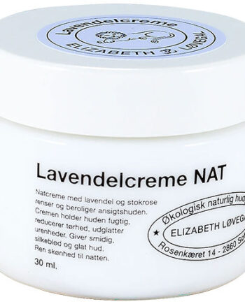 Elizabeth Løvegal Natcreme Lavendel