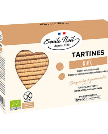 Emile Noã   Knækbrød    Valnød Glutenfri  økologisk