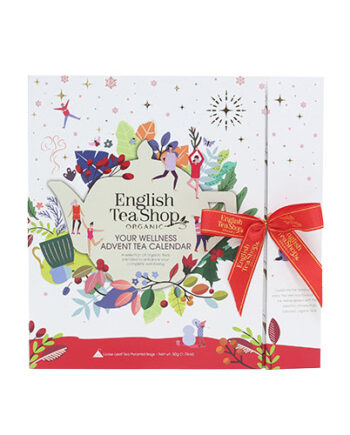 English Tea Shop Julekalender Te Book Style  Hvid   økologisk