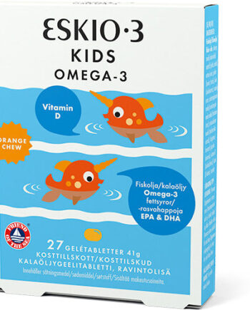 Eskio3 Eskio-  Kids Chewable Omega-  Orange