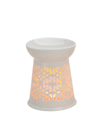 Fischer Pure Nature Duftlampe Blomst Hvid