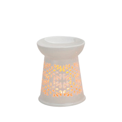 Fischer Pure Nature Duftlampe Blomst Hvid