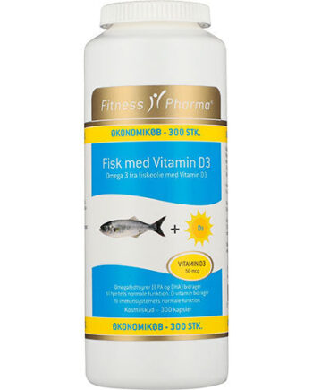 Fisk Med Vitamin D3 Fitness Pharma