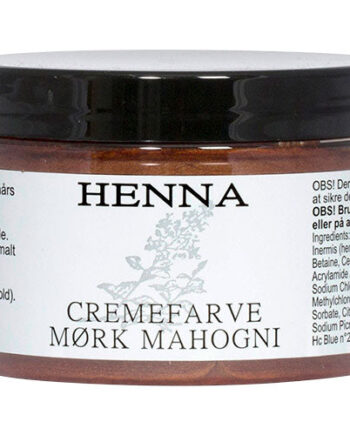 Henna Cremefarve Mørk Mahogni