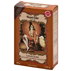 Henna Pulver Kastaniebrun