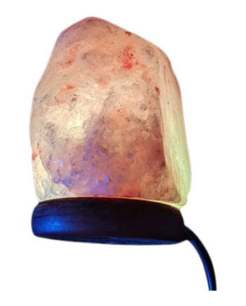 Himalaya Salt Lampe Pink Usb    Skiftende Farver