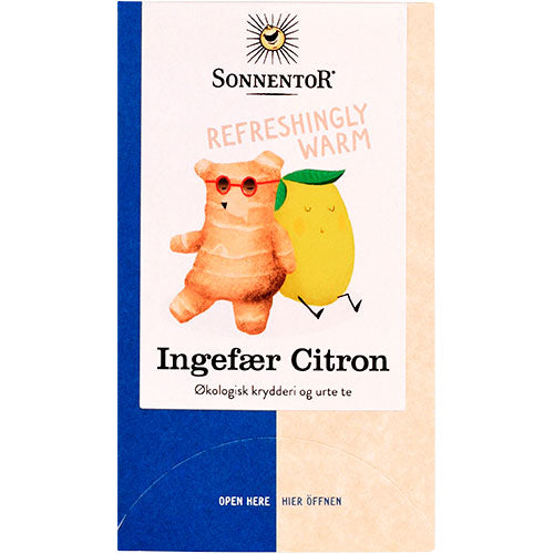 Ingefær Citron Te Sonnentor