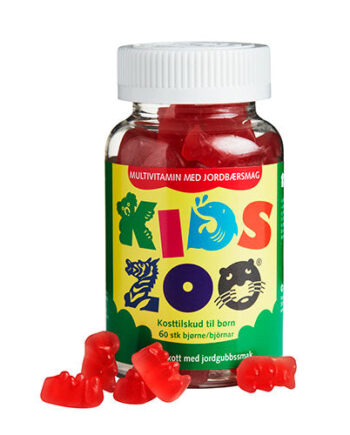 Kids Zoo Multivitamin Jordbærsmag
