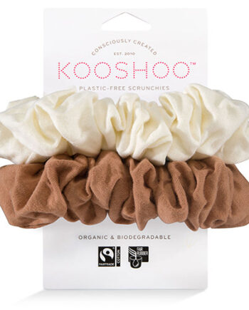 Kooshoo Hår Scrunchie Cappuccino Plastikfri   Stk