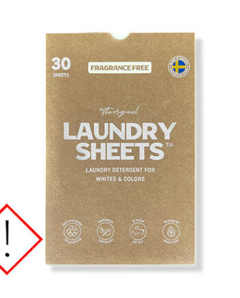 Laundry Sheets Fragrance Free 30 Stk