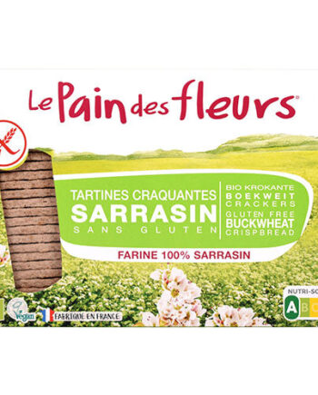 Le Pain Des Fleurs Knækbrød Boghvede Glutenfri  økologisk