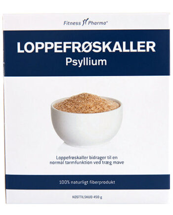 Loppefrøskaller Psyllium Fitness Pharma