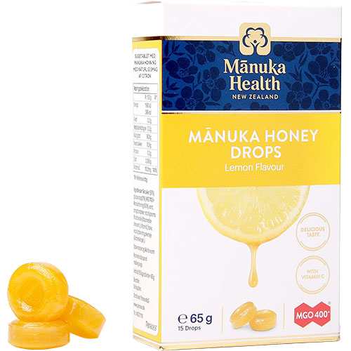 Manuka Health Manuka Honning Drops Lemon