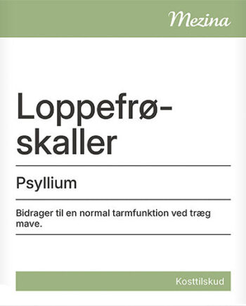 Mezina Loppefrøskaller Psyllium Pulver 450