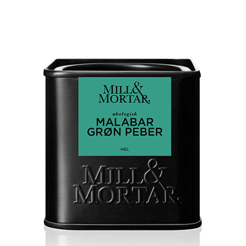 Mill Mortar Malabar Grøn Peber økologisk