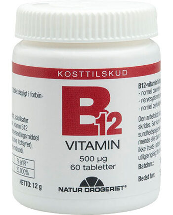 Natur-drogeriet B12 Vitamin 500 Ug