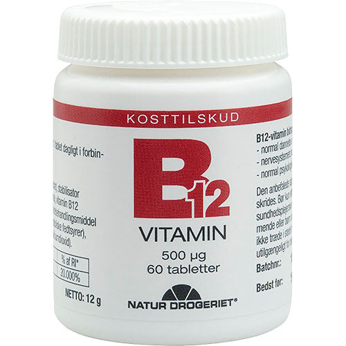 Natur-drogeriet B12 Vitamin 500 Ug