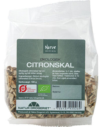 Natur-drogeriet Citronskal Tørret  økologisk