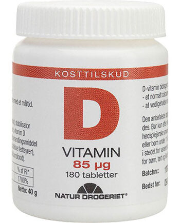 Natur-drogeriet D3-vitamin 85 Mcg