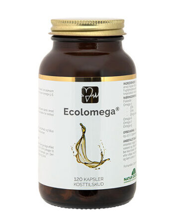 Natur-drogeriet Ecolomega Fiskeolie Kapsler