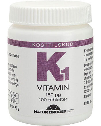 Natur-drogeriet K1-vitamin 150 Mcg