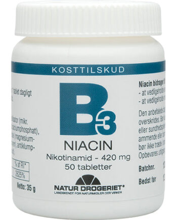 Natur-drogeriet Niacin  Nikotinamid  420 Mg