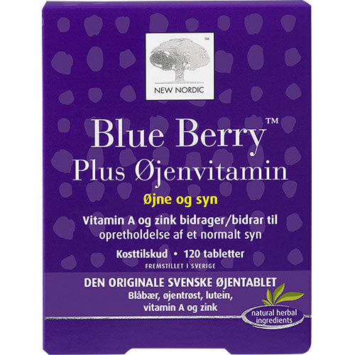 New Nordic Blue Berry Plus øjenvitamin