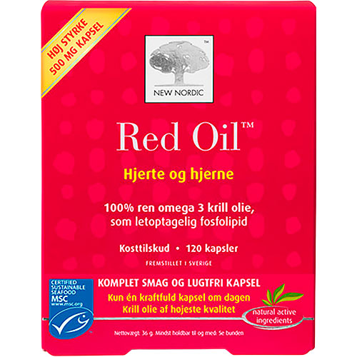 New Nordic Red Oil Omega Krill Olie