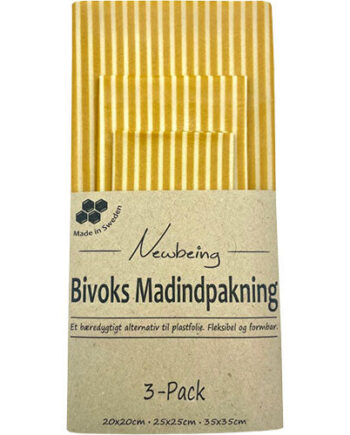 Newbeing Bivoks Madindpakning Gul