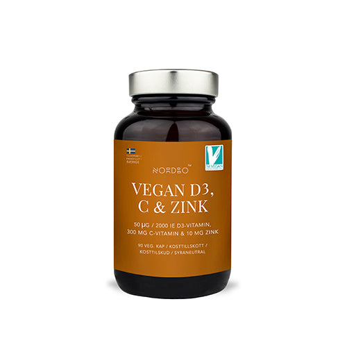 Nordbo Vegan D3 Zink