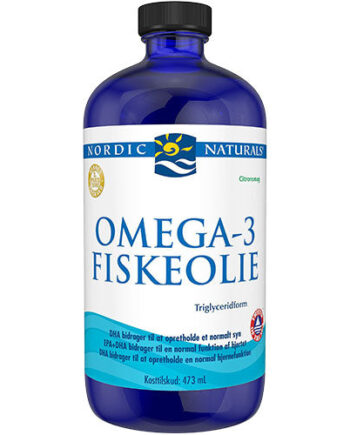 Nordic Naturals Omega-  Fiskeolie  Citronsmag