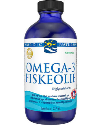 Nordic Naturals Omega-  Fiskeolie  Citronsmag