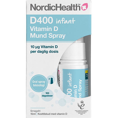 Nordichealth D400 Infant Vitamin Mund Spray