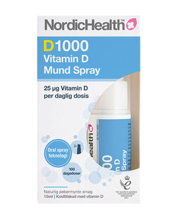 Nordichealth D1000 Vitamin   Mund Spray