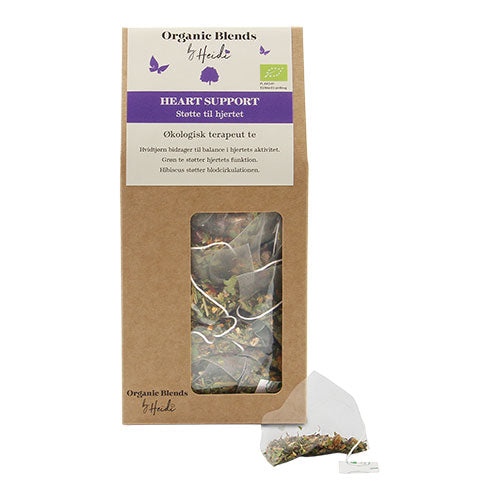 Organic Blends By Heidi Heart Support Te økologisk