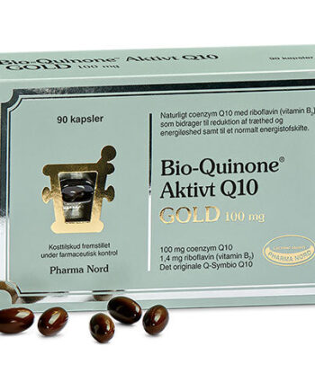 Pharma Nord Bio-quinone Aktivt Q10 Gold 100 Mg