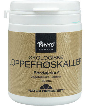 Phyto-serien Loppefrøskaller Kapsler  økologisk