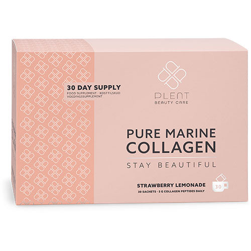 Plent Pure Marine Collagen Strawberry Lemonade 30 Gr