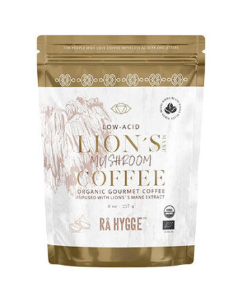 Rå Hygge Kaffe   Lion 39   Mane Svampeekstrakt -hele Bønner  økologisk