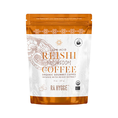 Rå Hygge Kaffe Reishi Svampeekstrakt Filtermalet økologisk